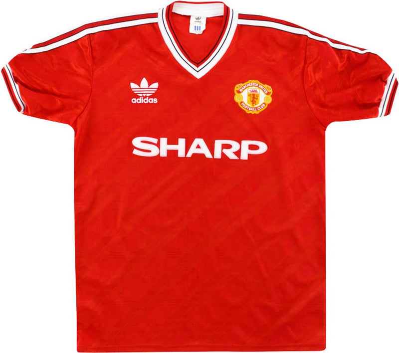 Camisa Adidas Manchester United 1986 - Retrô