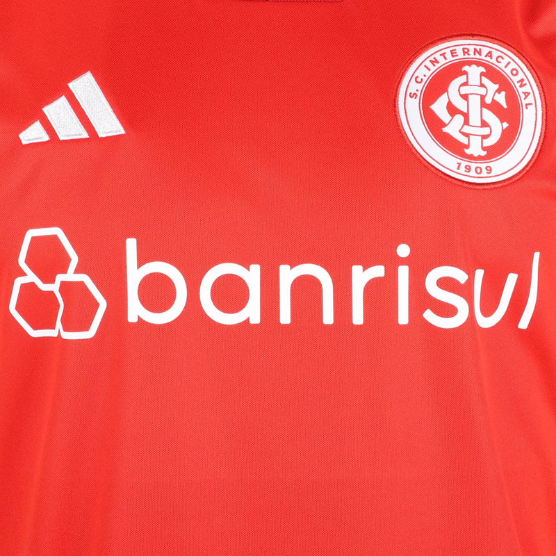 nova Camisa Adidas Internacional vermelha